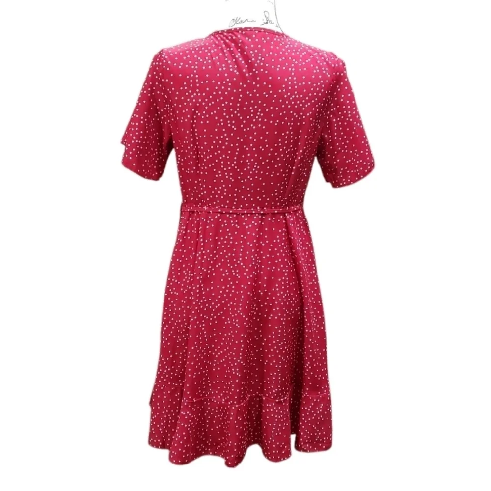 Shein Polka Dot Wrap Dress